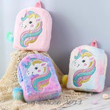 My Little Baby girl pony Small School Bag Soft Toddler Schoolbag