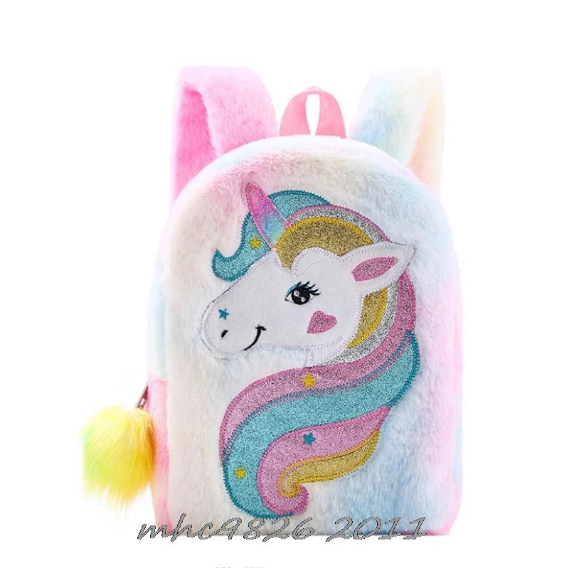 My Little Baby girl pony Small School Bag Soft Toddler Schoolbag