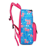 Girls Cartoon Print Backpack Large Capacity Waterproof Bags