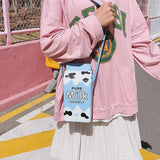 Cute Fruit Print Shoulder Bag