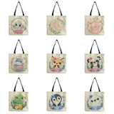 Animal Print Women's Tote Bag Eco Reusable Bag