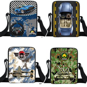 Cartoon Racing Car Crossbody Bag Women Handbag Small Shoulder Bags Satchel