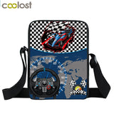 Cartoon Racing Car Crossbody Bag Women Handbag Small Shoulder Bags Satchel