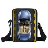 Cartoon Racing Car Crossbody Bag Women Handbag Small Shoulder Bags Satchel
