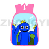 3D Rainbow Backpack for Kids School Bags 12/16 Inch
