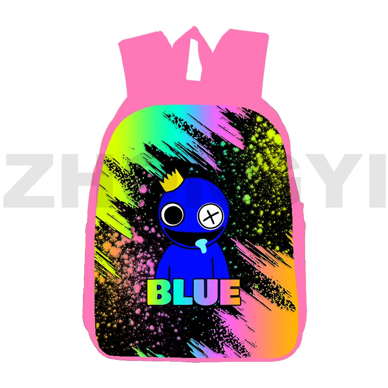 3D Rainbow Backpack for Kids School Bags 12/16 Inch