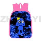 3D Rainbow Backpack for Kids School Bags 12/16 Inch