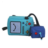 Robot Girls Shoulder Bag Canvas Crossbody Bag Handbag Chest Bag