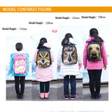 Kids Cartoon Rocket Locomotive Backpack - Steam Train Schoolbag