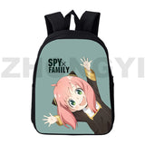 SPY X FAMILY Anya Forger Backpack 12/16 Inch Waterproof Schoolbag