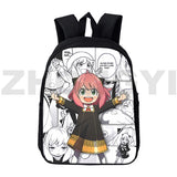 SPY X FAMILY Anya Forger Backpack 12/16 Inch Waterproof Schoolbag