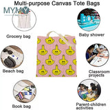 Women's Cartoon Shoulder Bag I'm Busy Casual Large Capacity Eco Shopping Bags