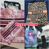 Women's Cartoon Shoulder Bag I'm Busy Casual Large Capacity Eco Shopping Bags