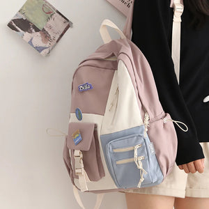 Cute Cartoon Backpack for Teen Girls School College Bag