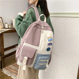 Cute Cartoon Backpack for Teen Girls School College Bag