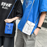 Cartoon Socket Print Crossbody Bags For Women High Pu Leather Shoulder Bag