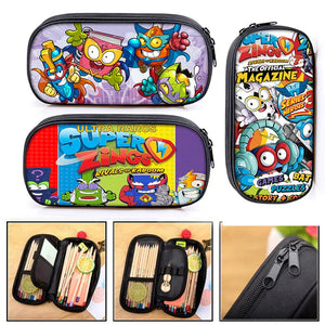 Cartoon Zings Cosmetic Case Pencil Bag Kid Stationary School Supplies Gift