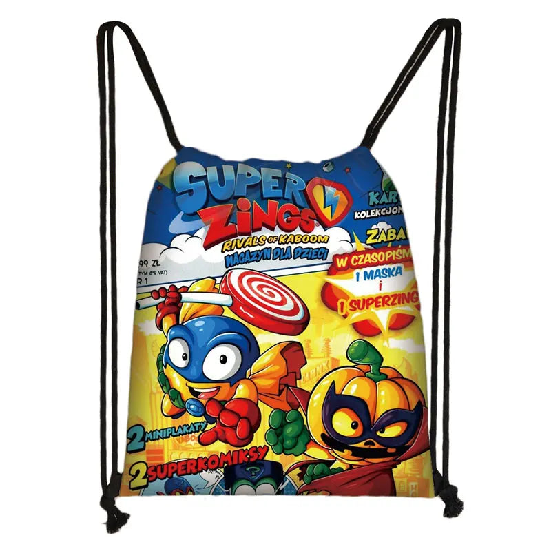 Zings Drawstring Bag Youth Lightweight Backpack