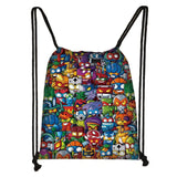 Cartoon Zings Drawstring Bag Teenager Storage