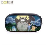 Totoro/Spirited Away Cartoon Cosmetic Case Pencil Bag for Boys Girls
