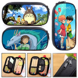 Totoro/Spirited Away Cartoon Cosmetic Case Pencil Bag for Boys Girls