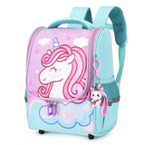 Kids Cartoon Unicorn Print Kindergarten Backpack