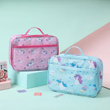 Cartoon Unicorn Portable Thermal Lunch Bag Insulated Cooler Bento Bag