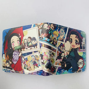 Anime Series Wallets - Demon Slayer Jujutsu Kaisen Tokyo Revengers
