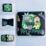 Cartoon Leather Purse Dollar Short Wallet for Kids Men Women