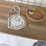 Cartoon Women Shoulder Bag Lady Girl Canvas Handbag Purse Bags