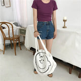 Cartoon Women Shoulder Bag Lady Girl Canvas Handbag Purse Bags