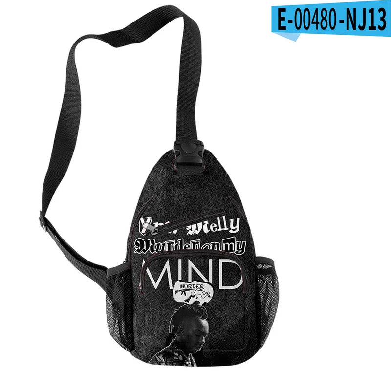 3D Print YNW Melly Boys/Girls Crossbody Chest Bag Waterproof Sports Travel Bag