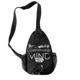 3D Print YNW Melly Boys/Girls Crossbody Chest Bag Waterproof Sports Travel Bag