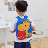 Cartoon Backpack Cotton Children Kindergarten Student School Bag