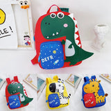 Cartoon Backpack Cotton Children Kindergarten Student School Bag