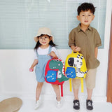 Cartoon Backpack Cotton Children Kindergarten Student School Bag