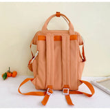 Large Capacity Cartoon Women Backpack Nylon School Bag for Girls