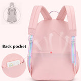Rainbow School Backpack for Girls Grade 1-6 Women Travel Backpacks
