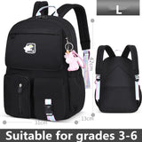 Rainbow School Backpack for Girls Grade 1-6 Women Travel Backpacks