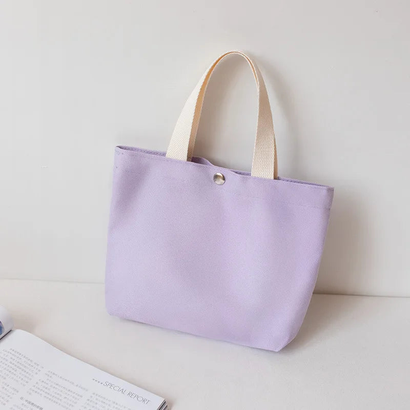 Casby Portable Canvas Bag for Women - Ideal for Work or School