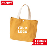 Casby Portable Canvas Bag for Women - Ideal for Work or School