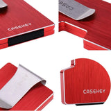 Carbon Fiber Metal Wallet with Money Clip