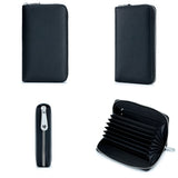 Cash Budget Passport Wallet Clutch Bag for iPhone 13 Pro Zipper Long