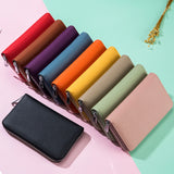 Cash Budget Passport Wallet Clutch Bag for iPhone 13 Pro Zipper Long