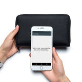 Cash Budget Passport Wallet Clutch Bag for iPhone 13 Pro Zipper Long