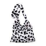 Cashmere Bag Women Autumn Winter One Shoulder Bag Net Red Western Gas