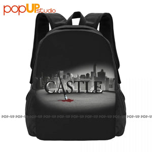 Castle TV Series Backpack Large Capacity Print Personalised Bags For Travel