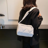 Casual Adjustable Strap Shoulder Bag Nylon Crossbody Bags For Women