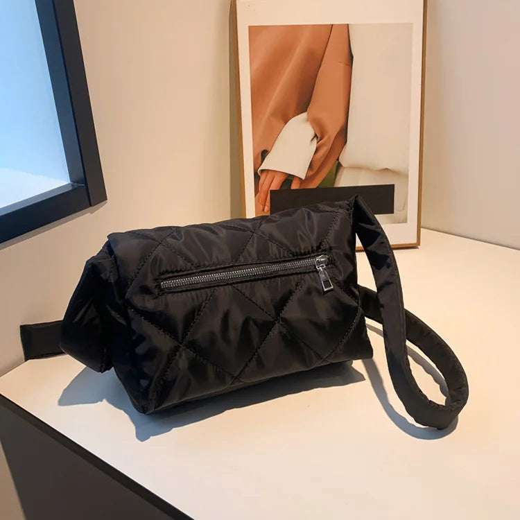 Casual Adjustable Strap Shoulder Bag Nylon Crossbody Bags For Women