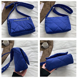 Casual Adjustable Strap Shoulder Bag Nylon Crossbody Bags For Women